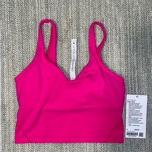 NWT Lululemon Sonic Pink Align Tank Size 6